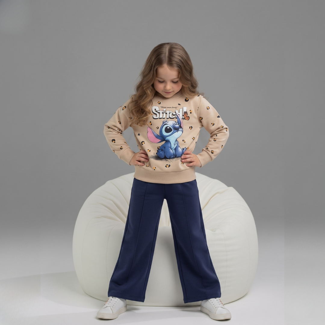 Ensemble 2 Pièces Leo Wide Girl — Fille 3-10 Ans