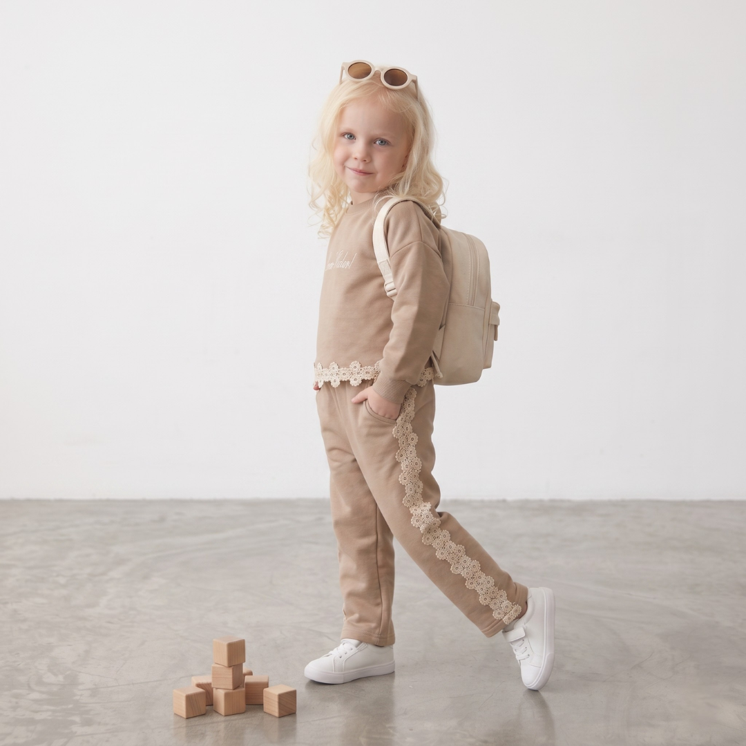 Ensemble 2 Pièces Daisy Crochet Girl — Fille 3-10 Ans