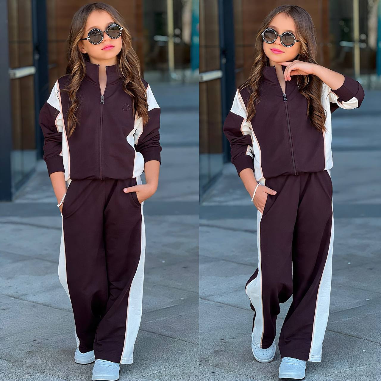 Ensemble 2 Pièces Chic Track Duo — Fille 5-14 Ans