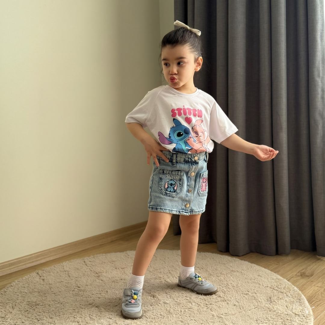 Ensemble 2 Pièces Toon Heart Girl — Fille 3-10 Ans