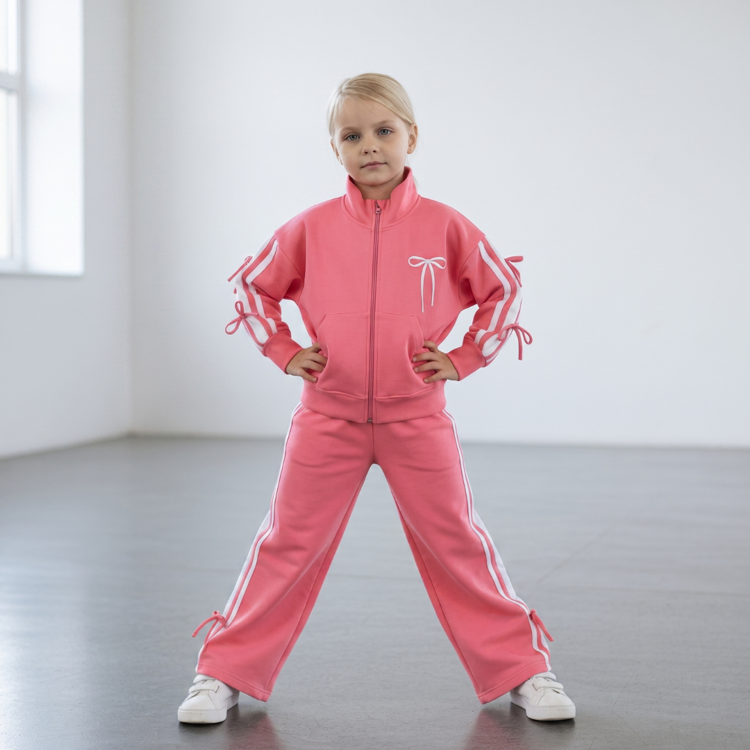 Ensemble 2 Pièces Ribbon Wide Girl — Fille 5-14 Ans