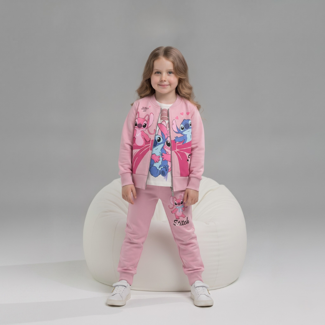 Ensemble 3 Pièces Sweet Bomber Girl — Fille 3-10 Ans