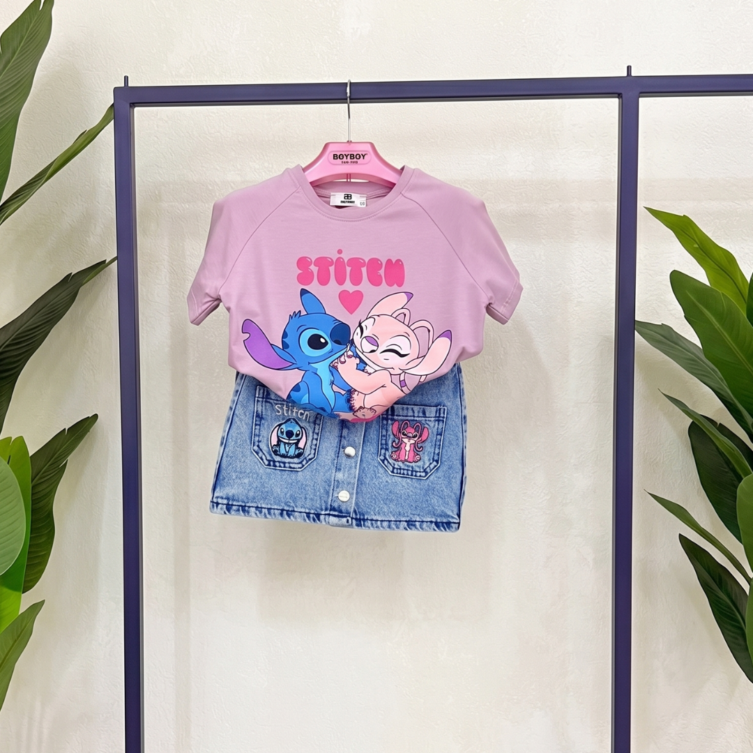 Ensemble 2 Pièces Toon Heart Girl — Fille 3-10 Ans