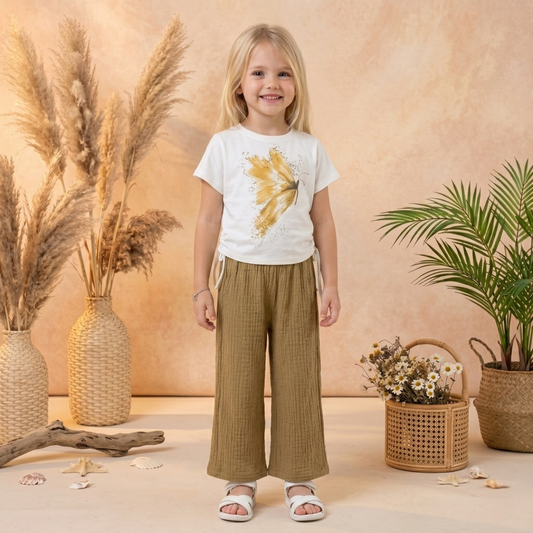 Ensemble 2 Pièces Butterfly — Fille 6-9 Ans