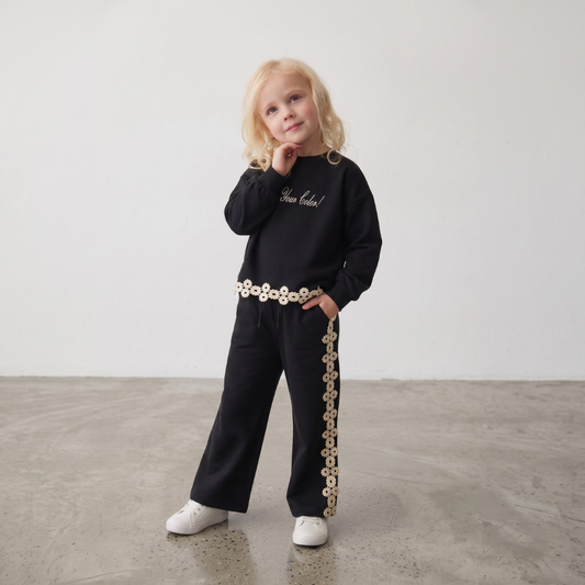 Ensemble 2 Pièces Daisy Crochet Girl — Fille 3-10 Ans