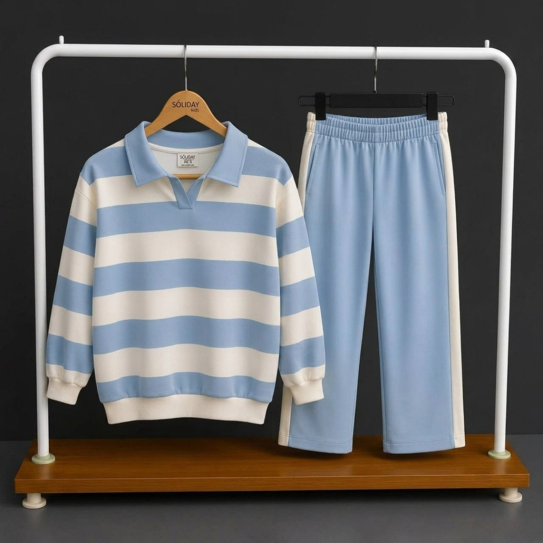 Ensemble 2 Pièces Polo Wide Girl — Fille 3-12 Ans