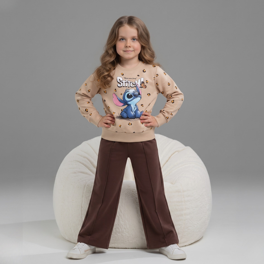 Ensemble 2 Pièces Leo Wide Girl — Fille 3-10 Ans