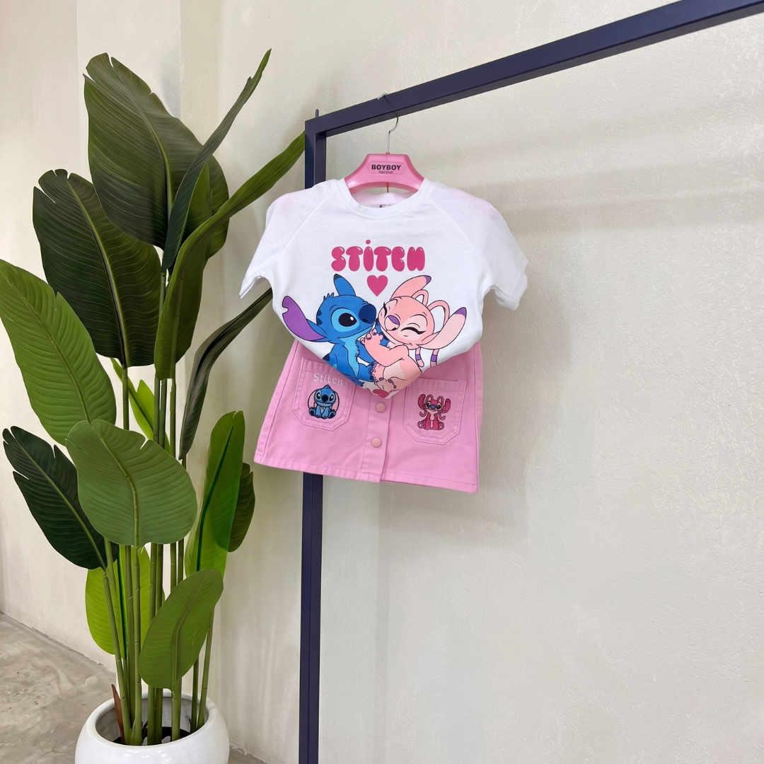 Ensemble 2 Pièces Toon Heart Girl — Fille 3-10 Ans