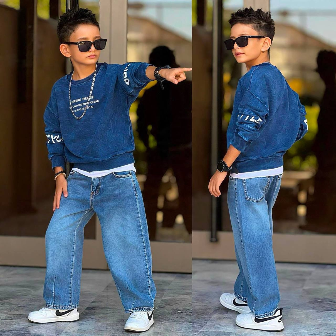 Ensemble 2 Pièces Break Rules — Garçon 4-12 Ans