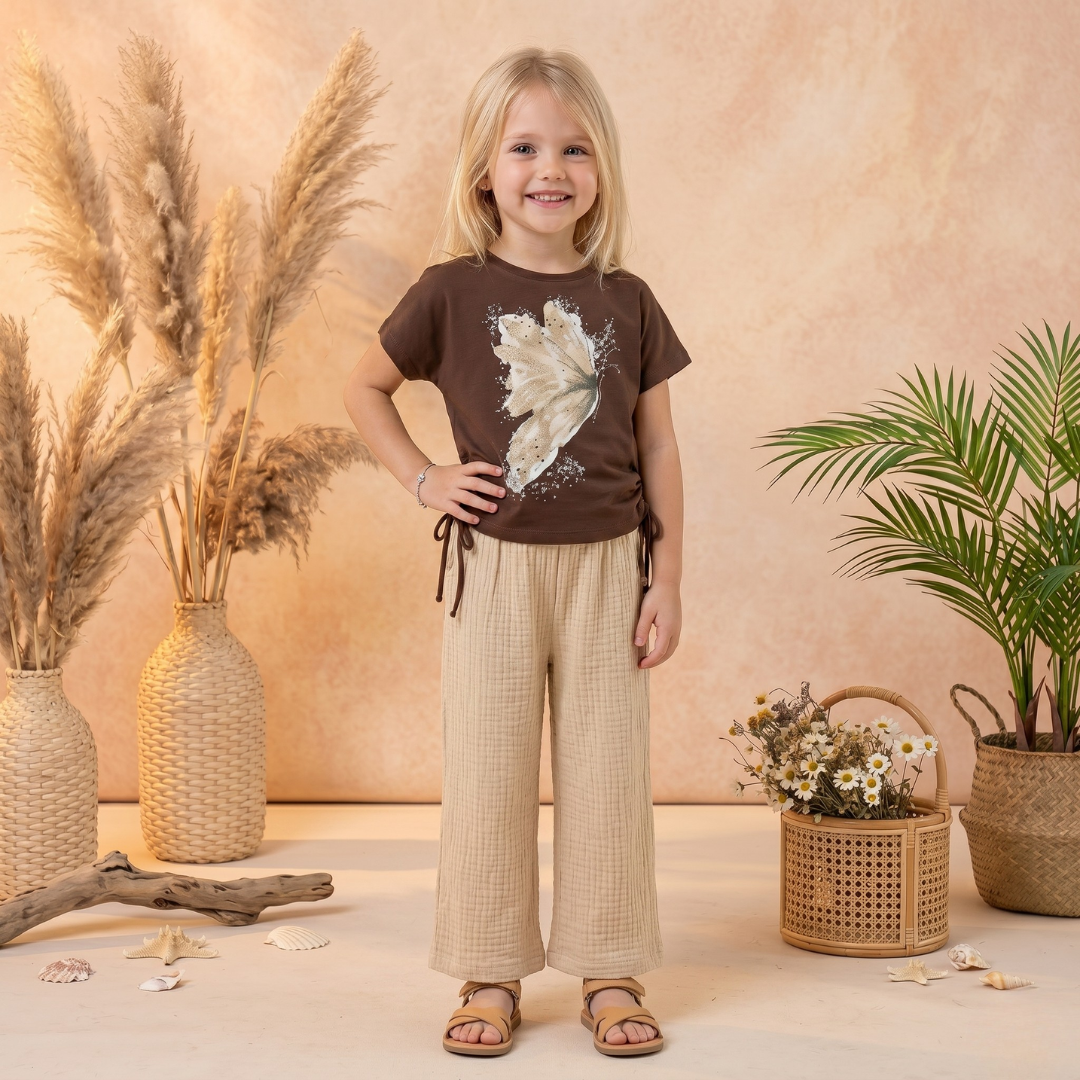 Ensemble 2 Pièces Butterfly — Fille 6-9 Ans