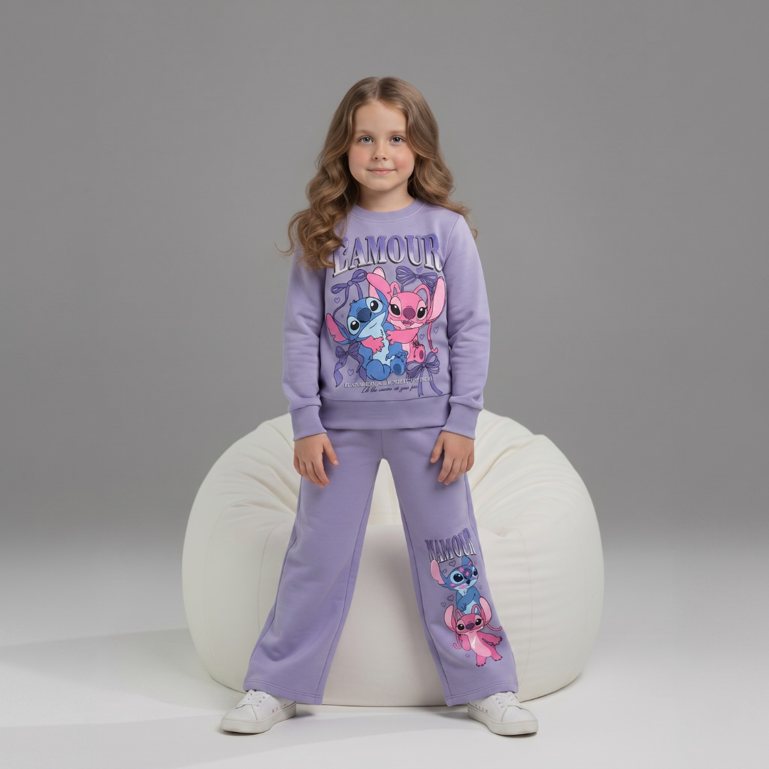 Ensemble 2 Pièces Soft Wide Girl — Fille 3-10 Ans