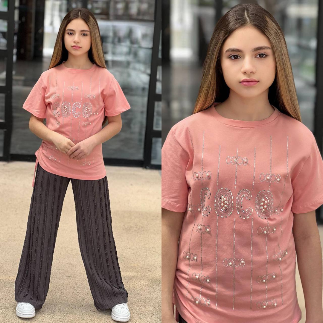 Ensemble COCO Pearl & Strass 2-Piece