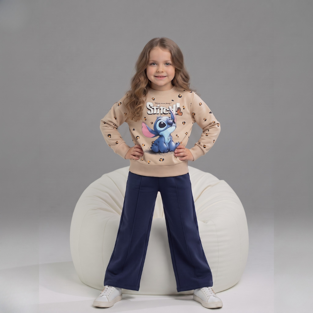 Ensemble 2 Pièces Leo Wide Girl — Fille 3-10 Ans
