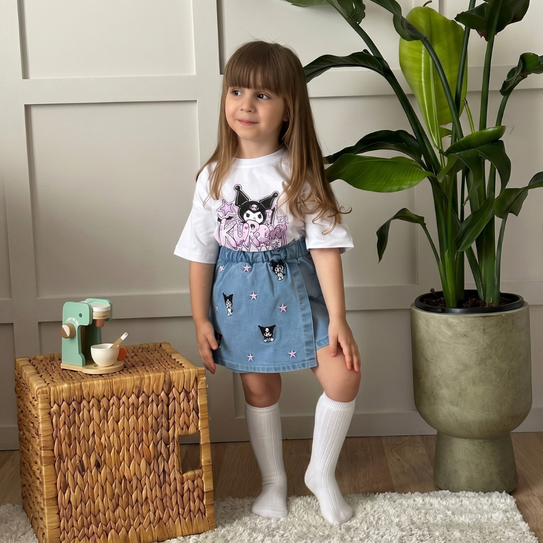 Ensemble 2 Pièces Kuromi Star Girl — Fille 3-10 Ans