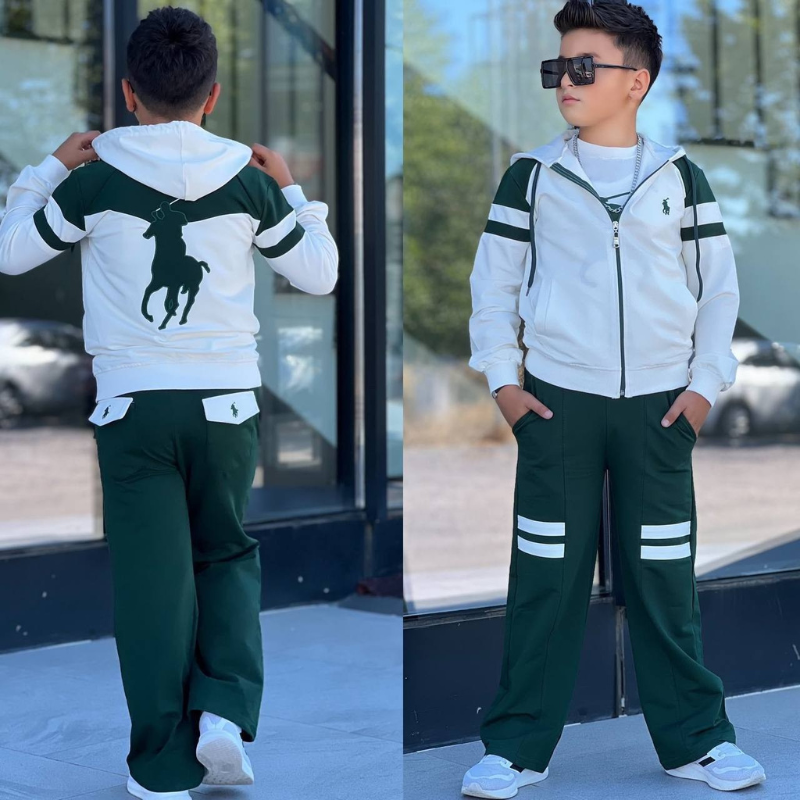 Ensemble 3 Pièces Varsity Track Boy — Garçon 5-14 Ans