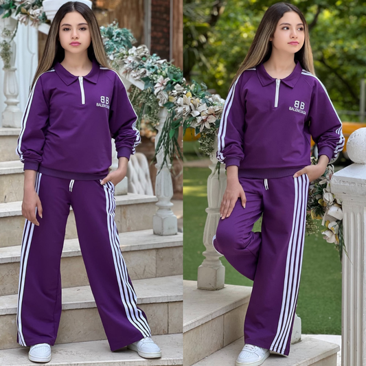 Ensemble 2 Pièces Campus Stripes Girl — Fille 8-16 Ans