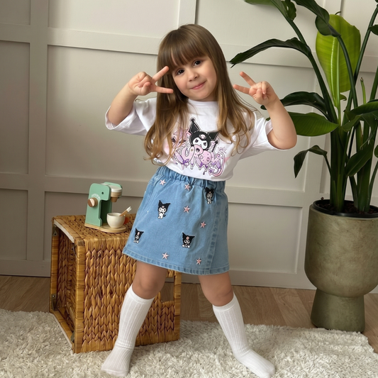 Ensemble 2 Pièces Kuromi Star Girl — Fille 3-10 Ans