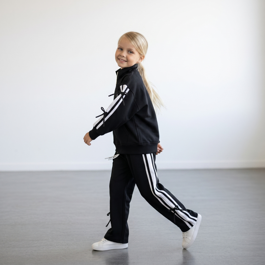 Ensemble 2 Pièces Ribbon Wide Girl — Fille 5-14 Ans