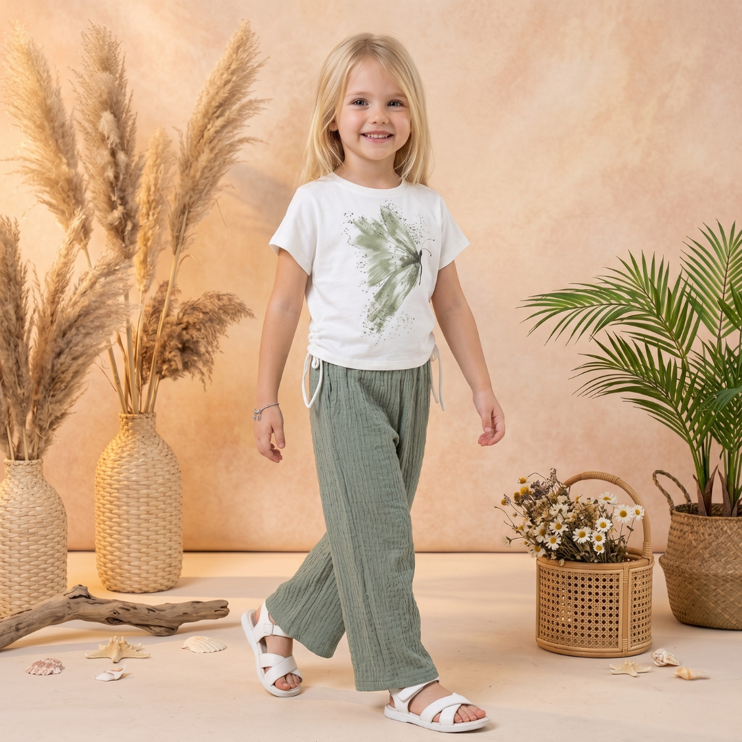 Ensemble 2 Pièces Butterfly — Fille 6-9 Ans