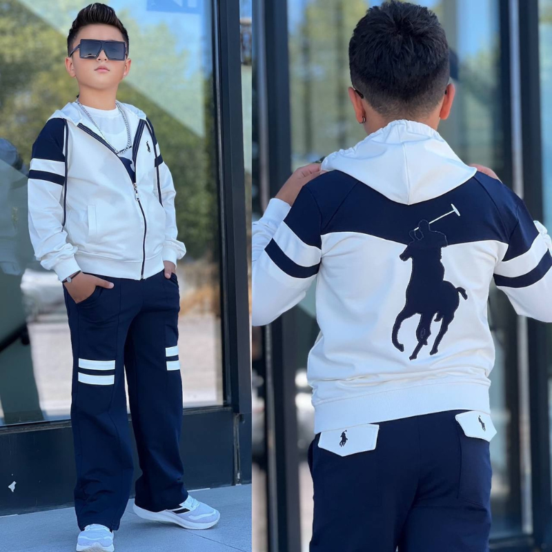 Ensemble 3 Pièces Varsity Track Boy — Garçon 5-14 Ans