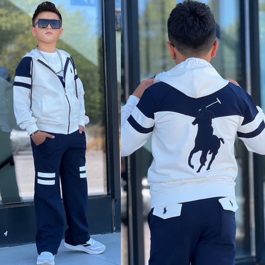 Ensemble 3 Pièces Varsity Track Boy — Garçon 5-14 Ans