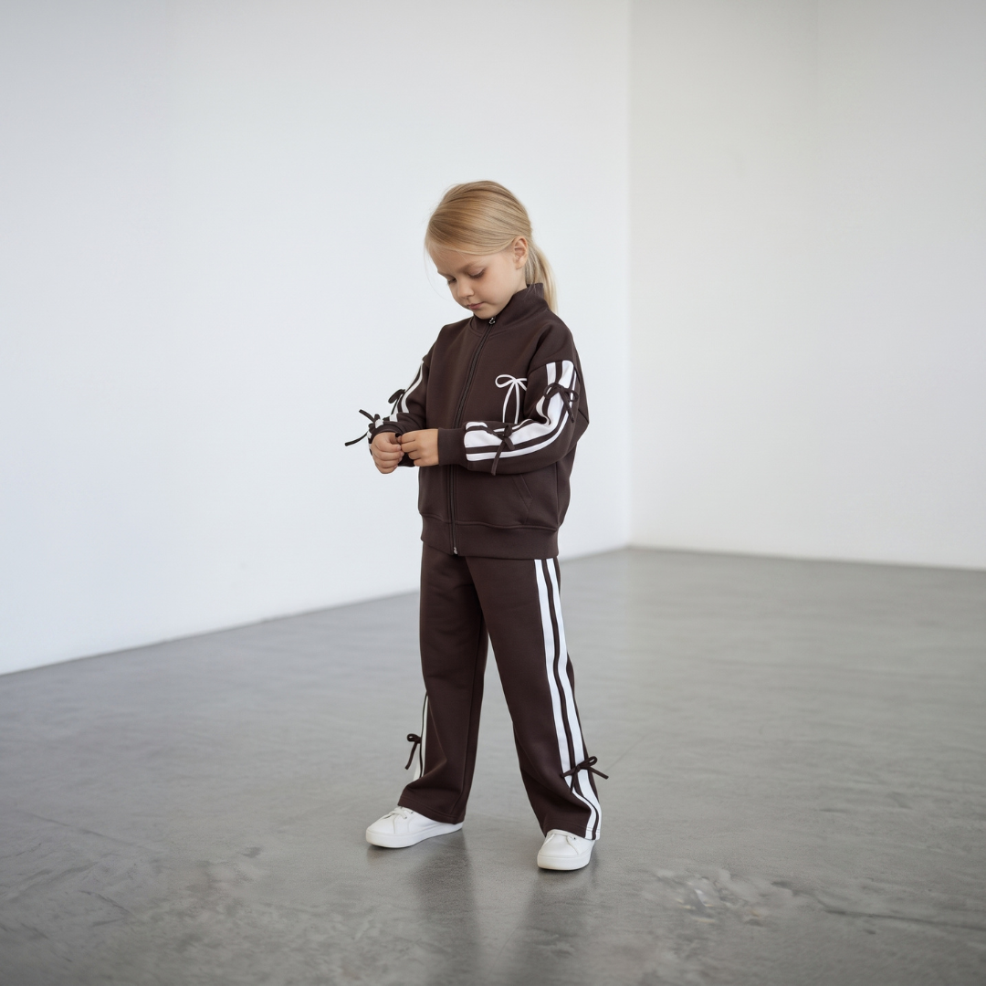 Ensemble 2 Pièces Ribbon Wide Girl — Fille 5-14 Ans