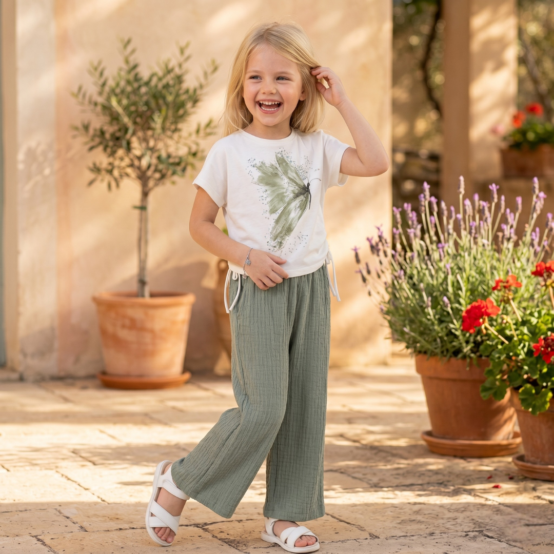 Ensemble 2 Pièces Butterfly — Fille 6-9 Ans