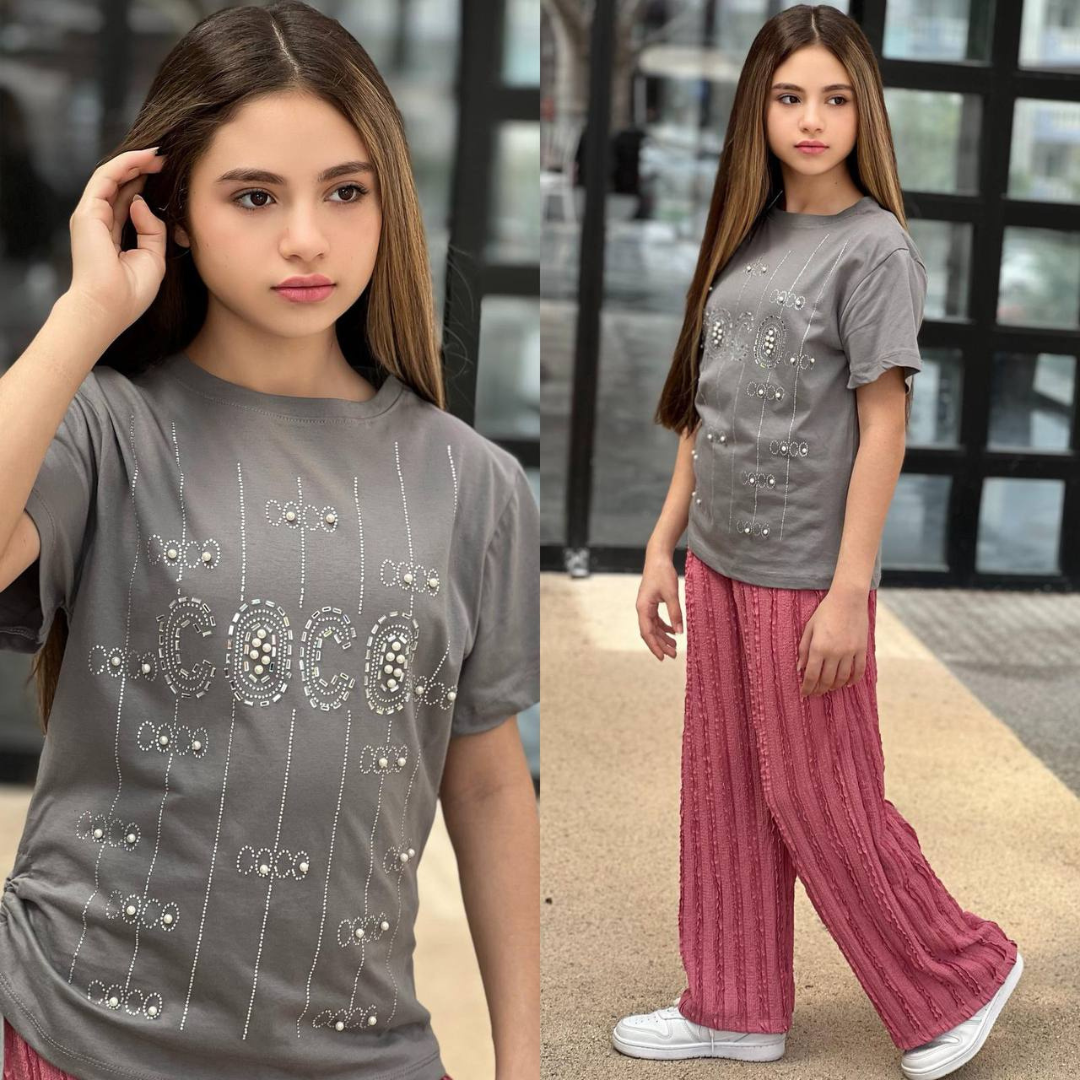 Ensemble COCO Pearl & Strass 2-Piece