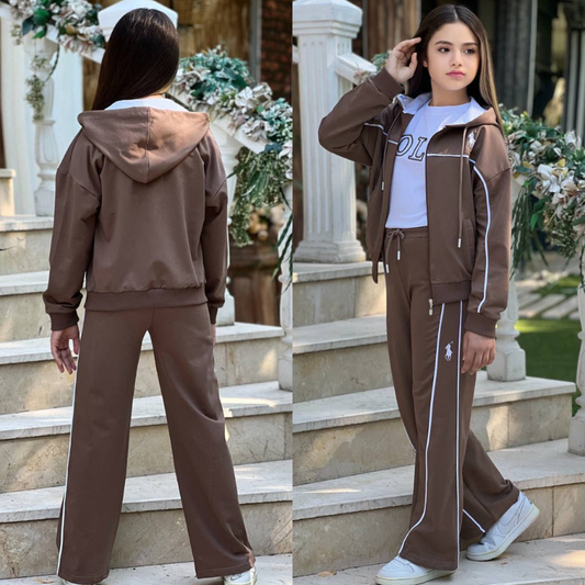 Ensemble 3 Pièces Cozy Track Girl — Fille 6-16 Ans