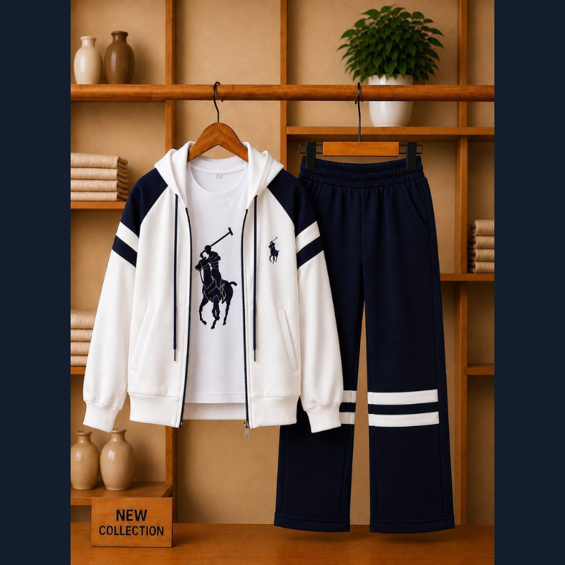 Ensemble 3 Pièces Varsity Track Boy — Garçon 5-14 Ans