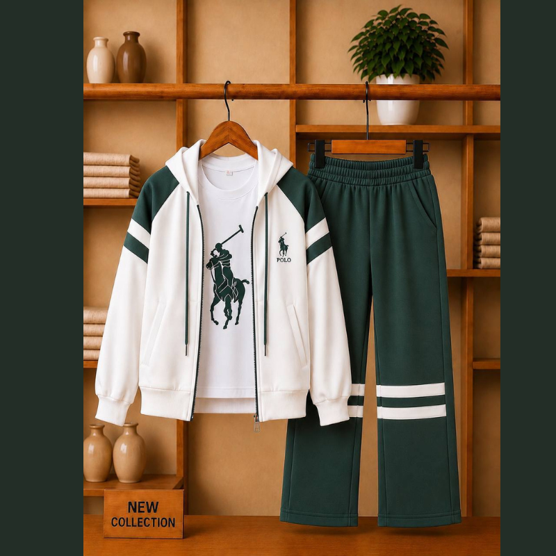 Ensemble 3 Pièces Varsity Track Boy — Garçon 5-14 Ans