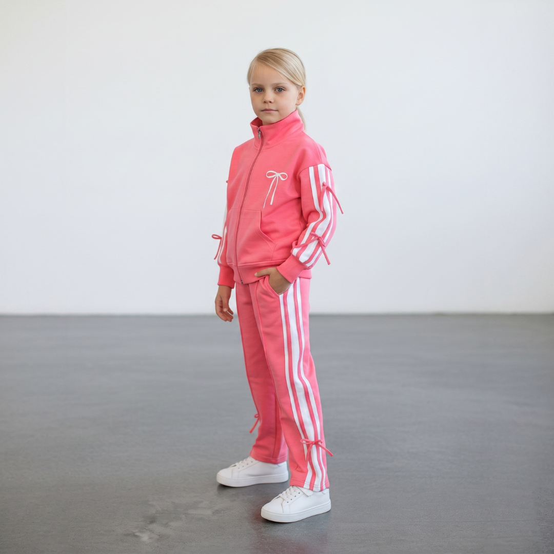 Ensemble 2 Pièces Ribbon Wide Girl — Fille 5-14 Ans