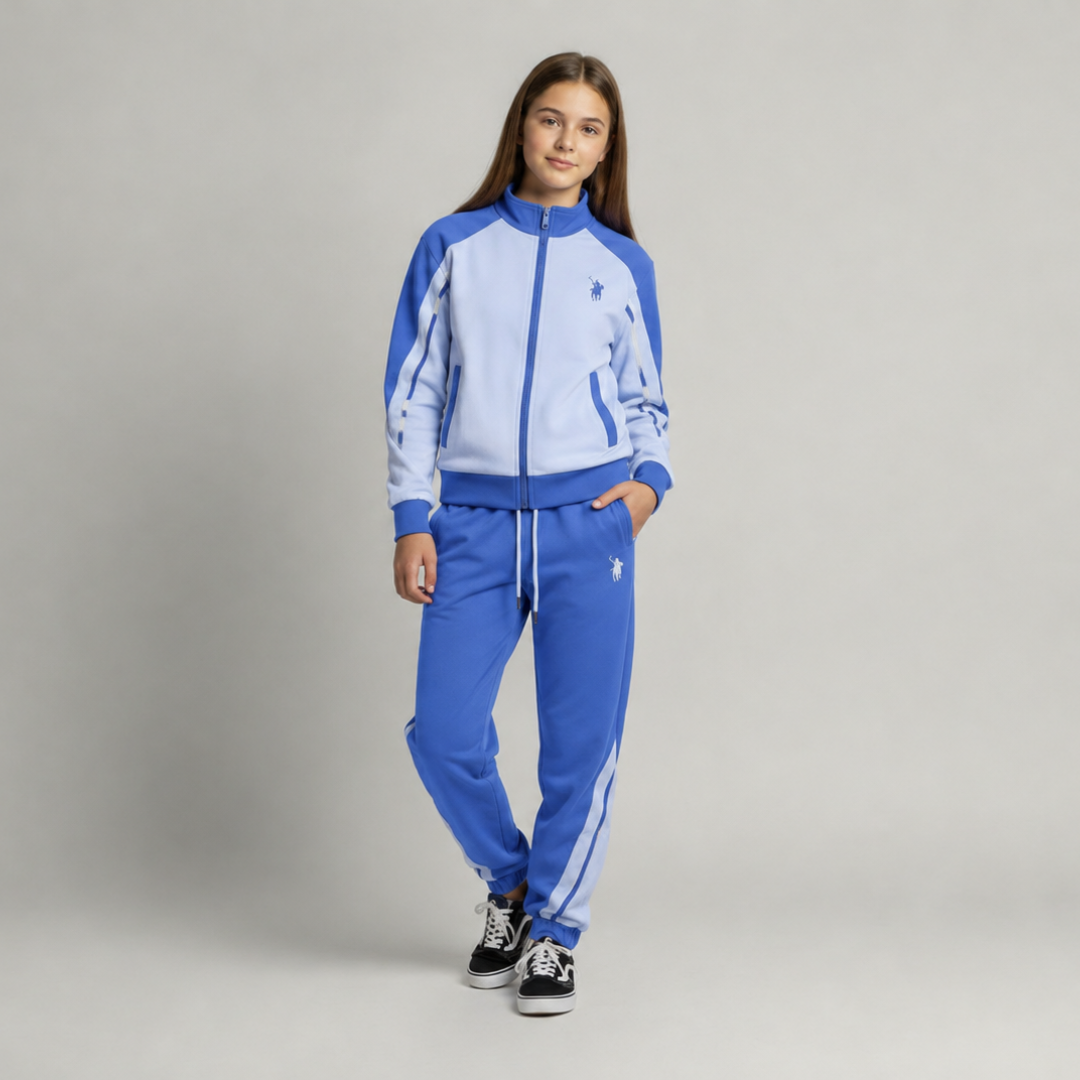 Ensemble 2 Pièces Varsity Zip Girl — Fille 6-14 Ans