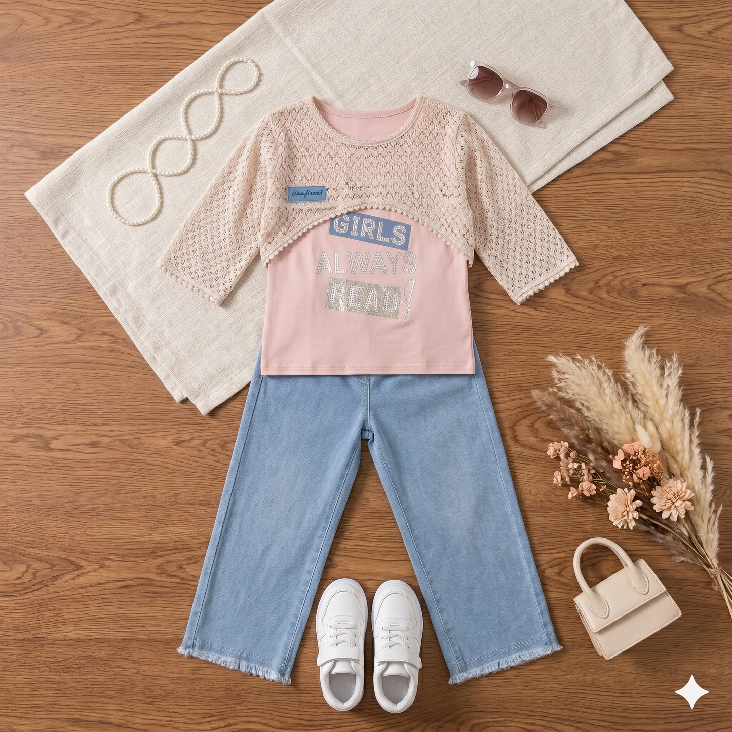 Ensemble 3 Pièces Girls Always Ready — Fille 2-5 Ans