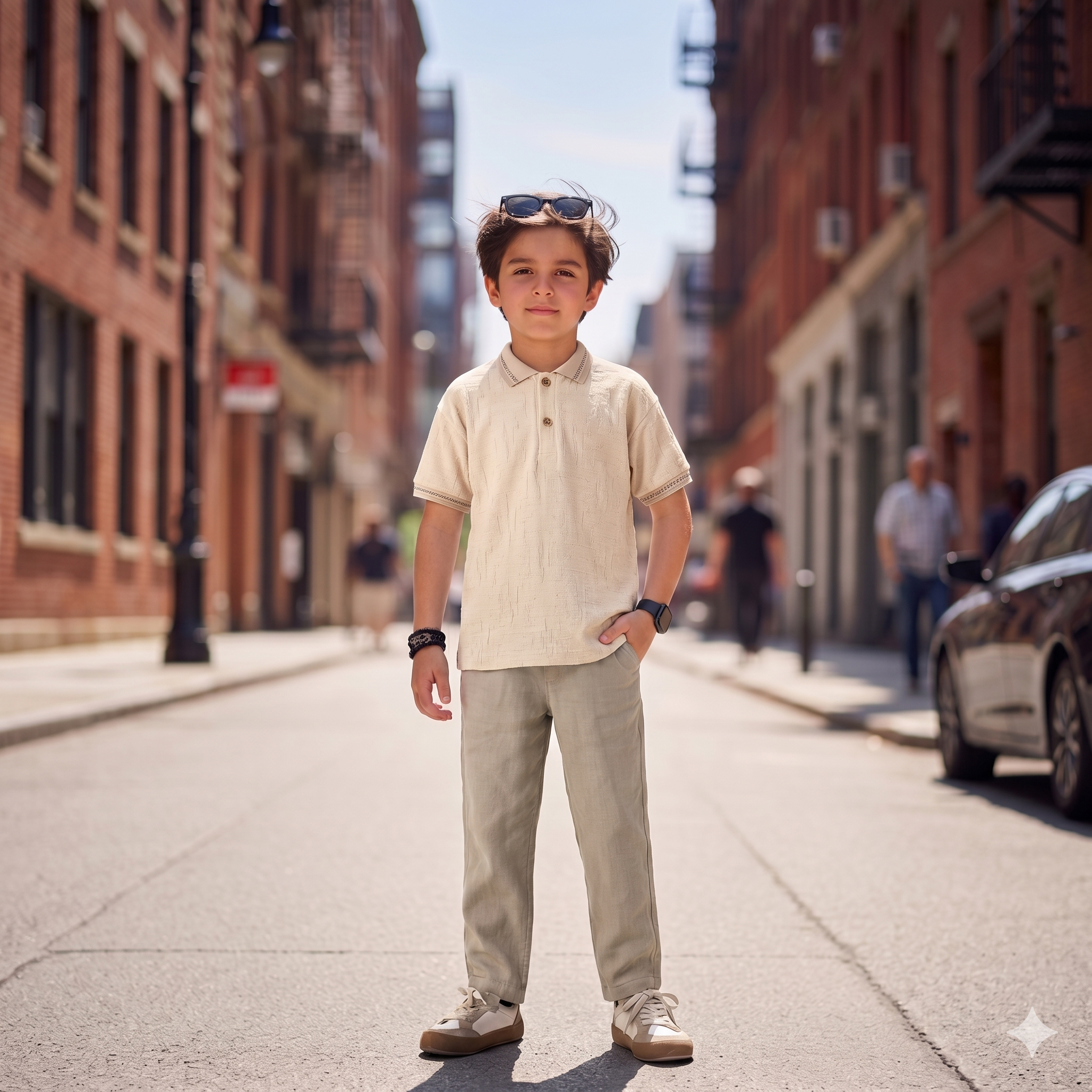 Ensemble 2 Pièces Classic Polo Set — Garçon 6-9 Ans