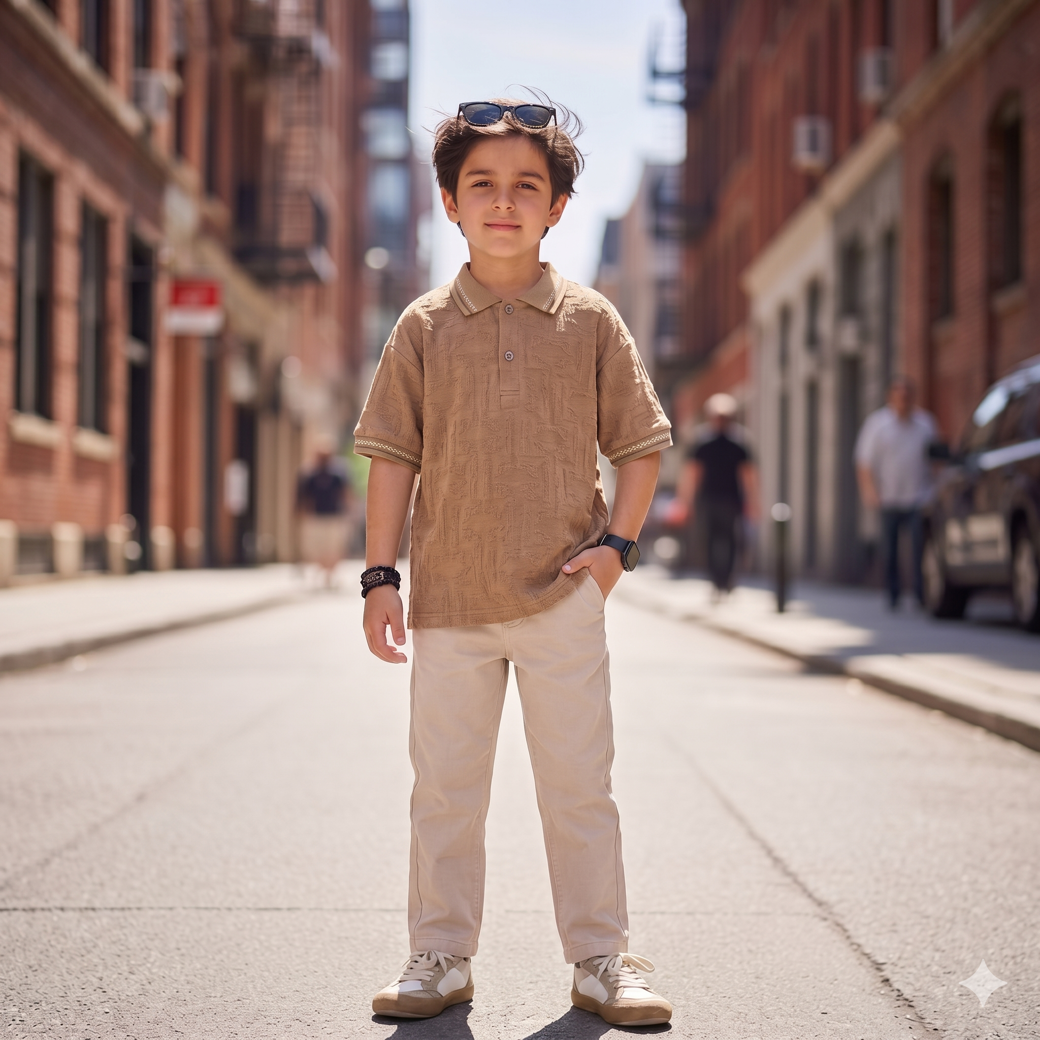 Ensemble 2 Pièces Classic Polo Set — Garçon 6-9 Ans