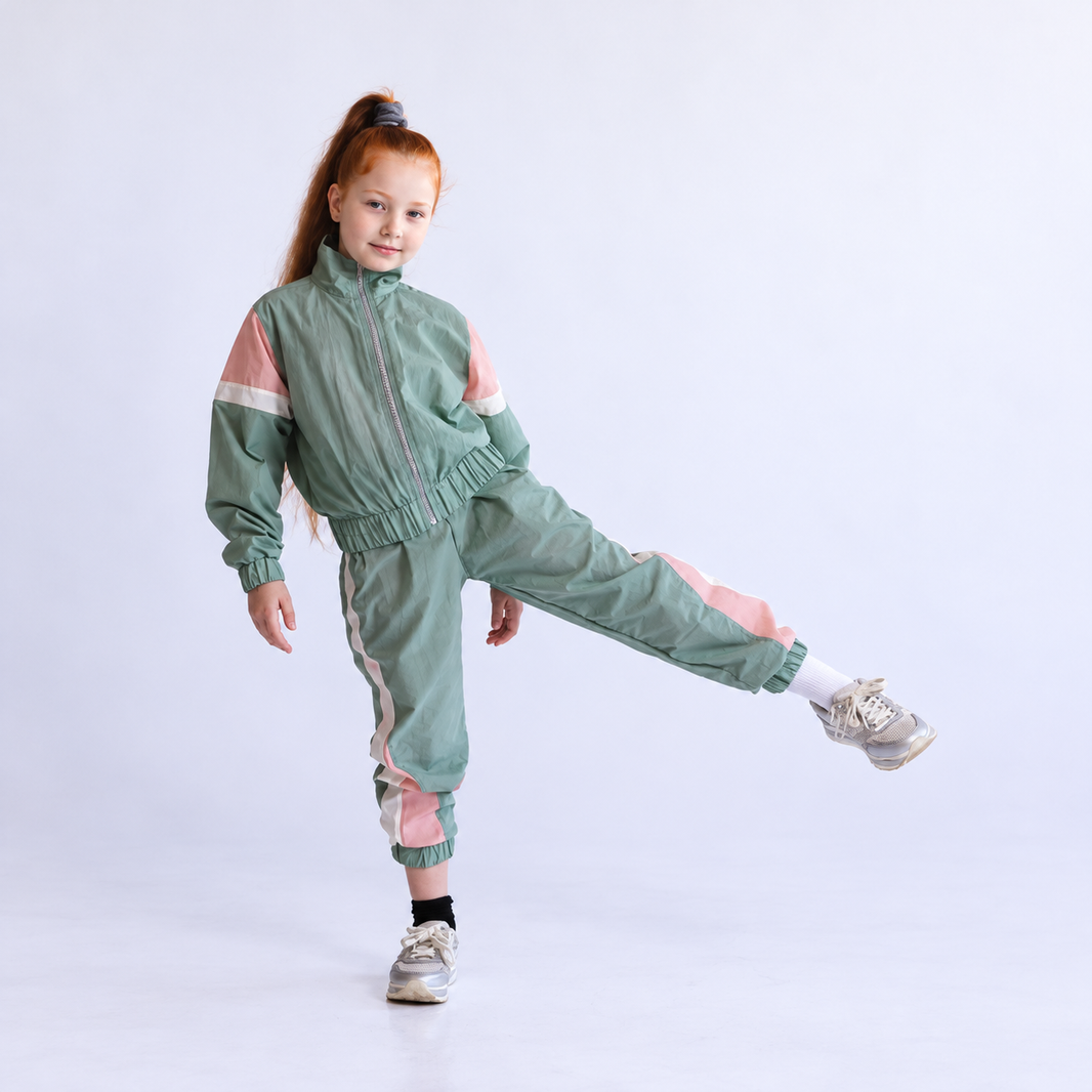 Ensemble 2 Pièces Rétro 80 — Fille 10-16 Ans