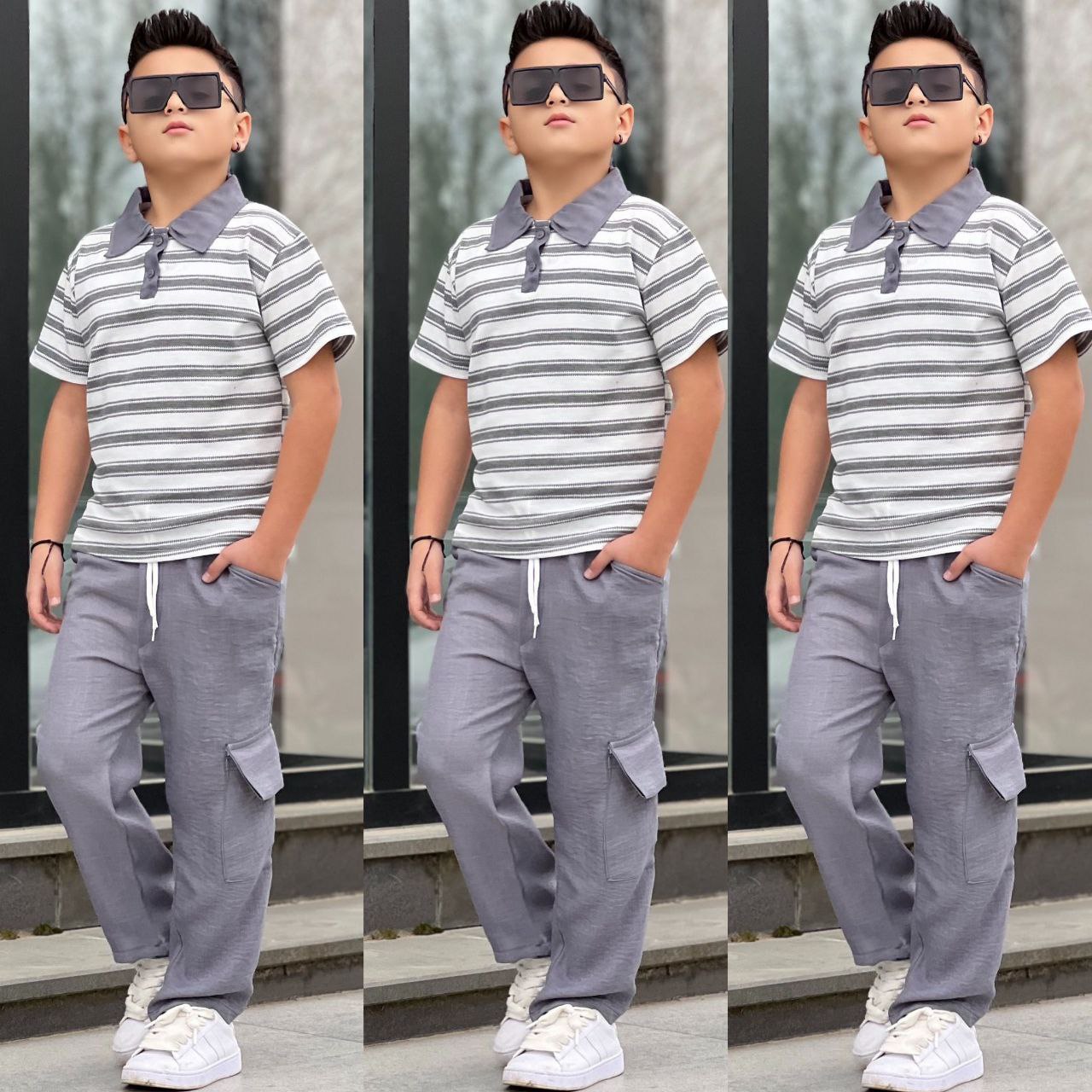 Cargo Polo Boy — Ensemble 2 Pièces Garçon