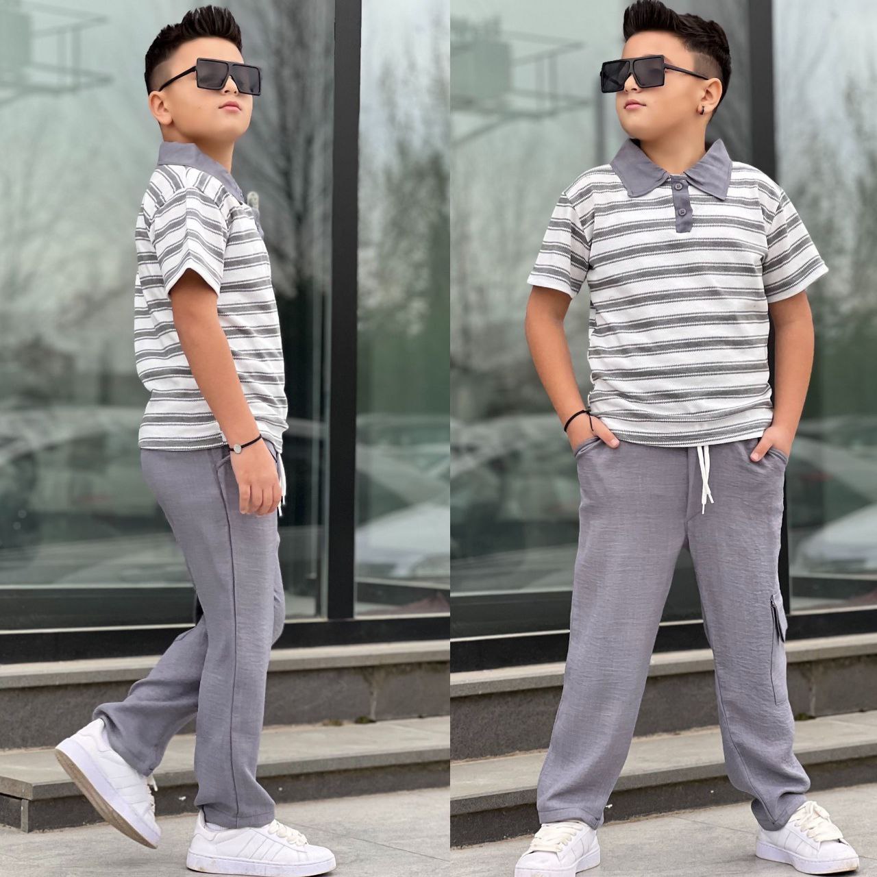 Cargo Polo Boy — Ensemble 2 Pièces Garçon
