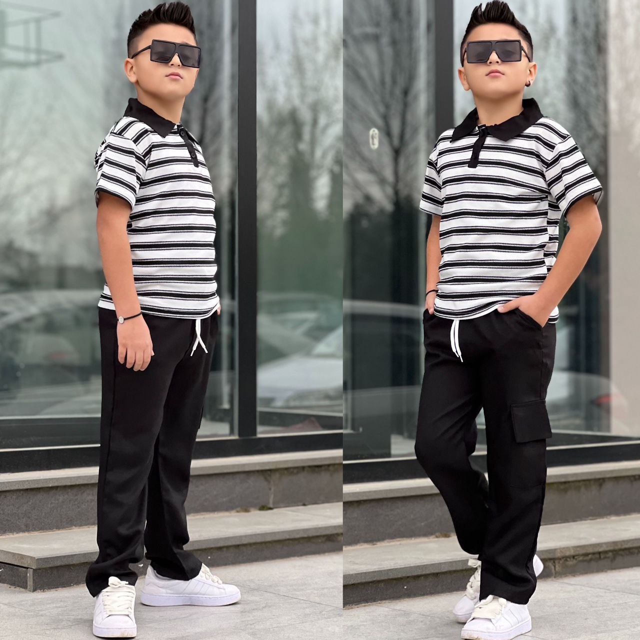 Cargo Polo Boy — Ensemble 2 Pièces Garçon