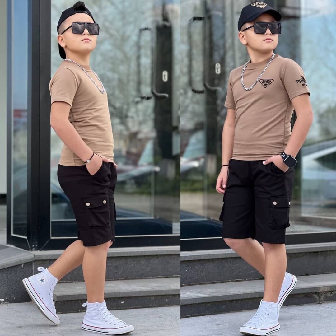 Ensemble 3 Pièces Prada Milano Set — Garçon 5-14 Ans