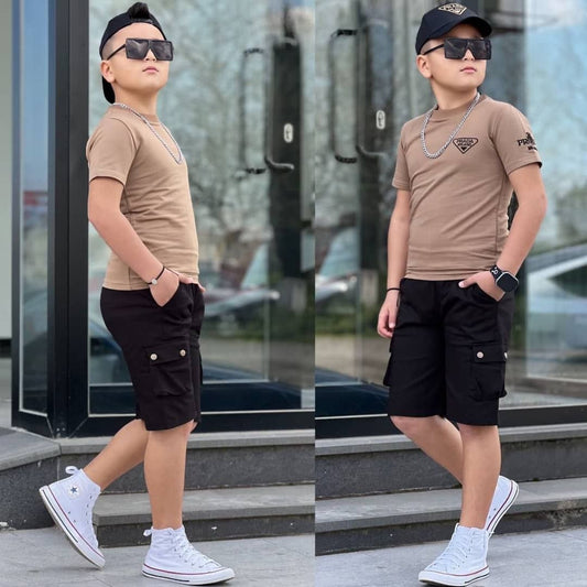 Ensemble 3 Pièces Prada Milano Set — Garçon 5-14 Ans