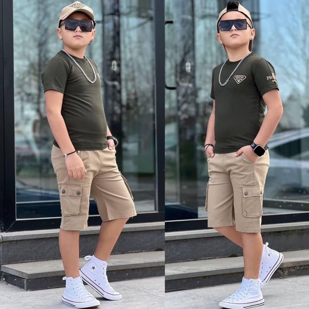 Ensemble 3 Pièces Prada Milano Set — Garçon 5-14 Ans