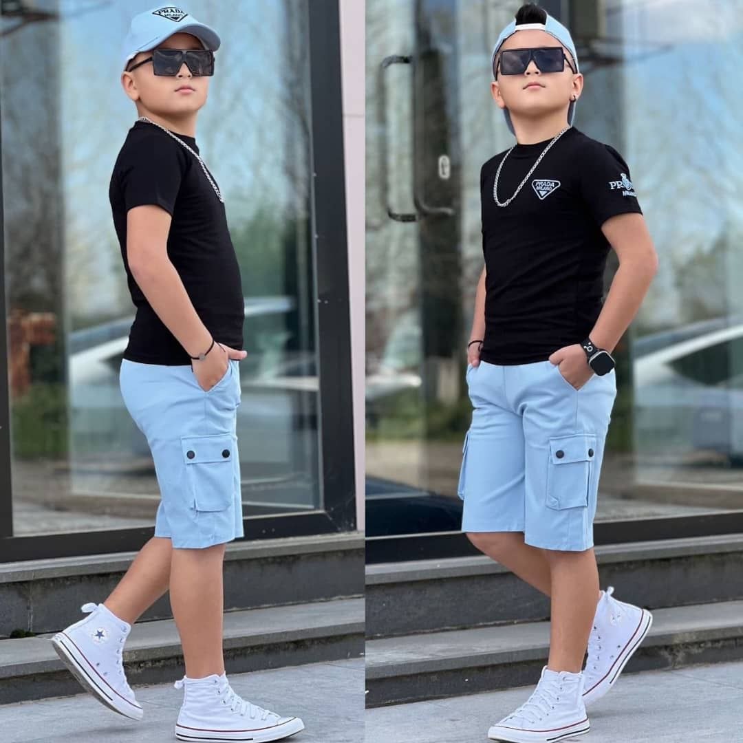 Ensemble 3 Pièces Prada Milano Set — Garçon 5-14 Ans