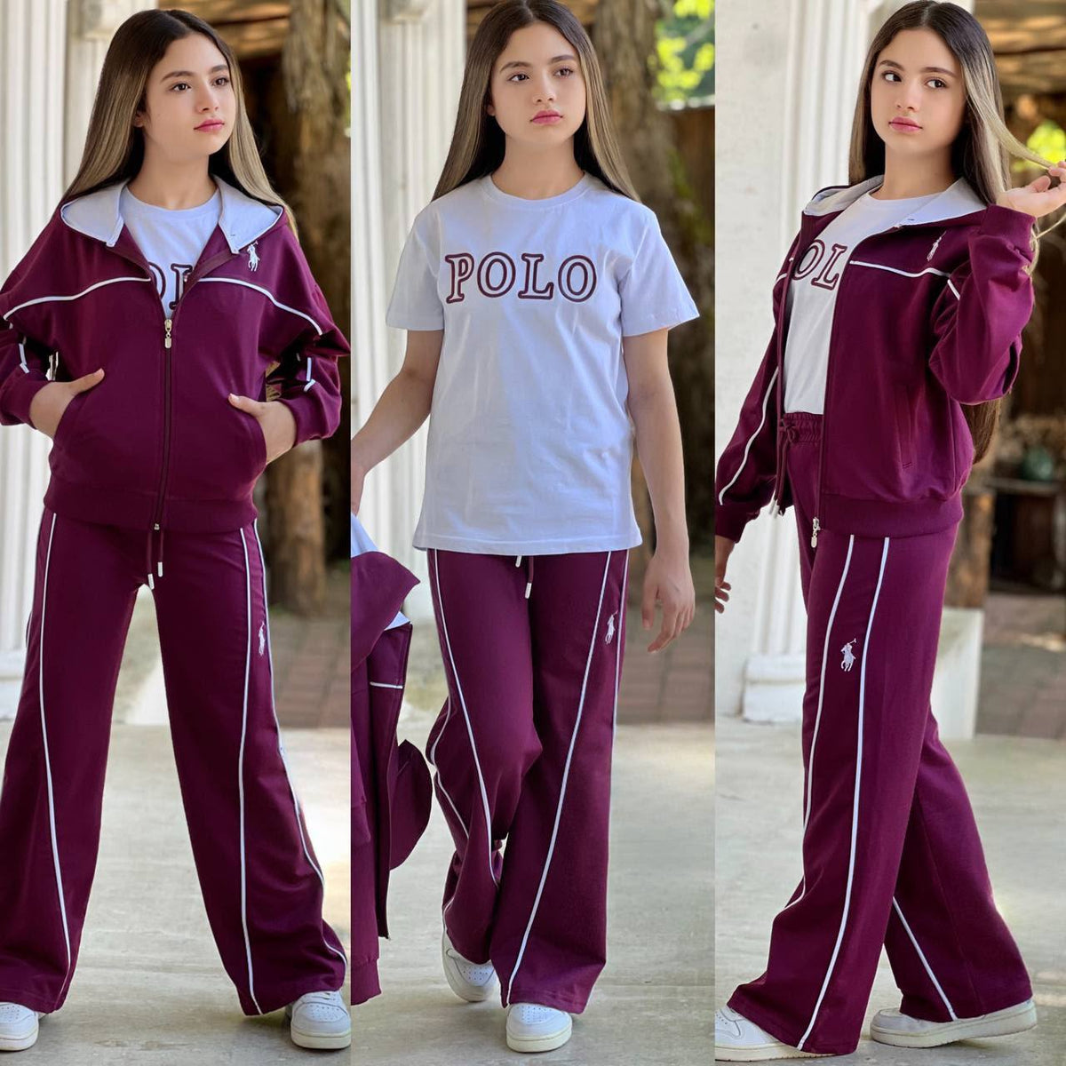 Ensemble 3 Pièces Cozy Track Girl — Fille 6-16 Ans