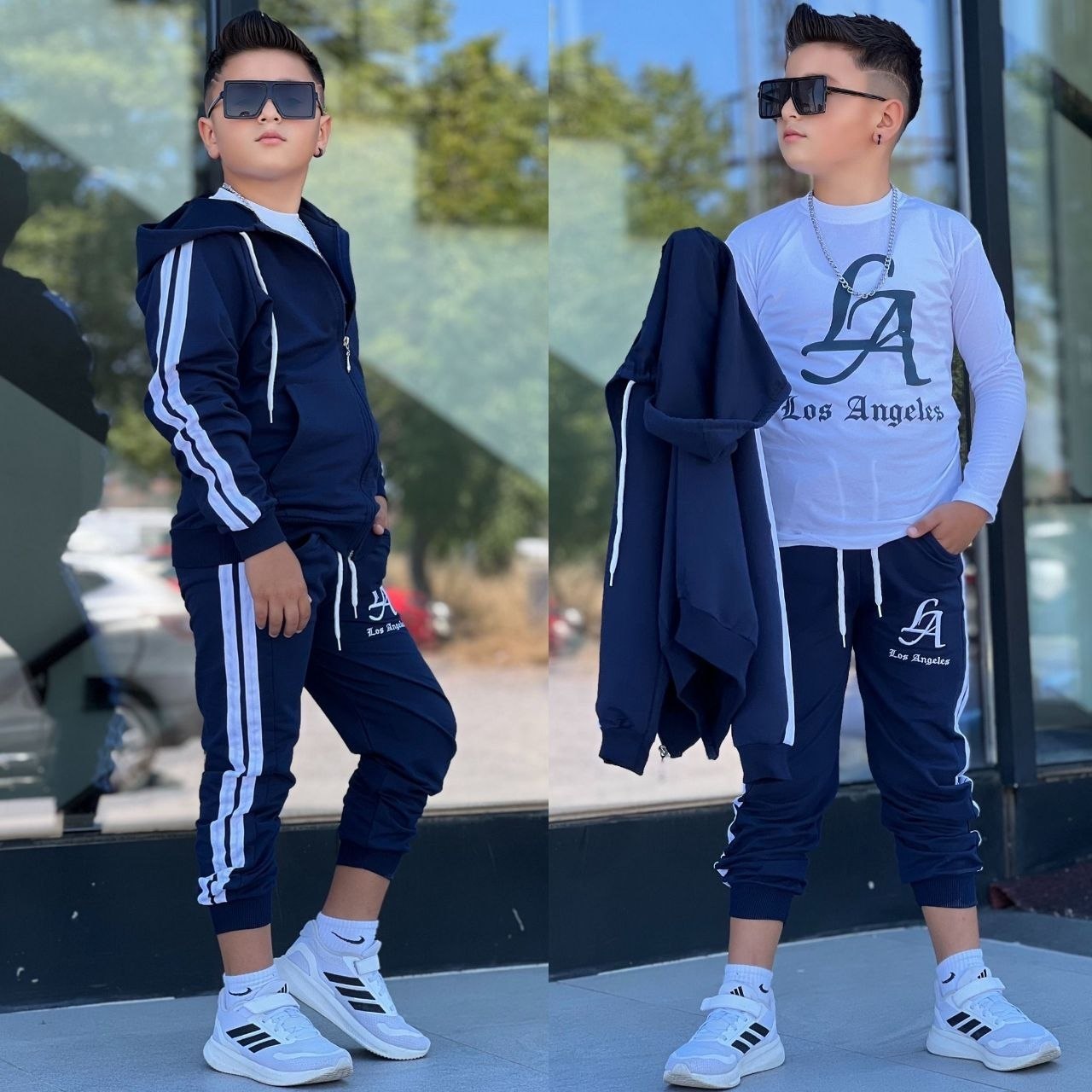 Ensemble 3 Pièces LA Los Angeles — Garçon 8-16 Ans