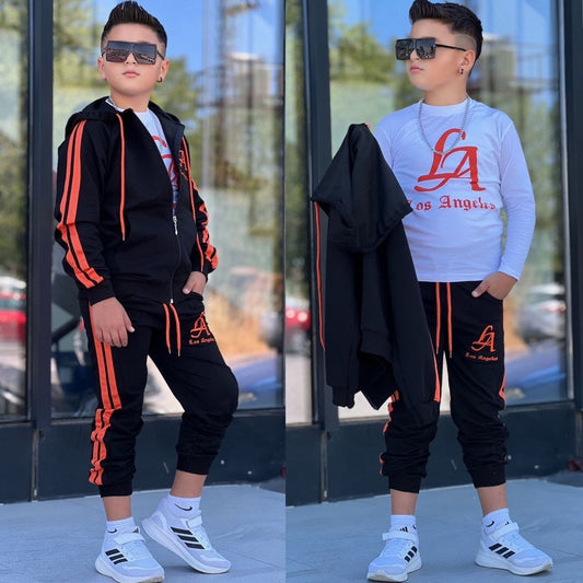 Ensemble 3 Pièces LA Los Angeles — Garçon 8-16 Ans