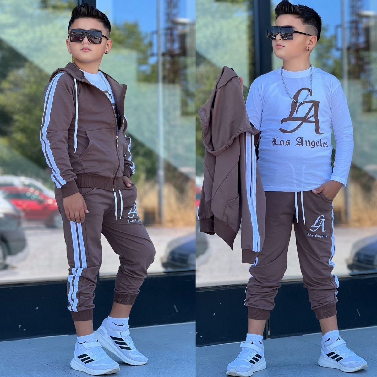 Ensemble 3 Pièces LA Los Angeles — Garçon 8-16 Ans
