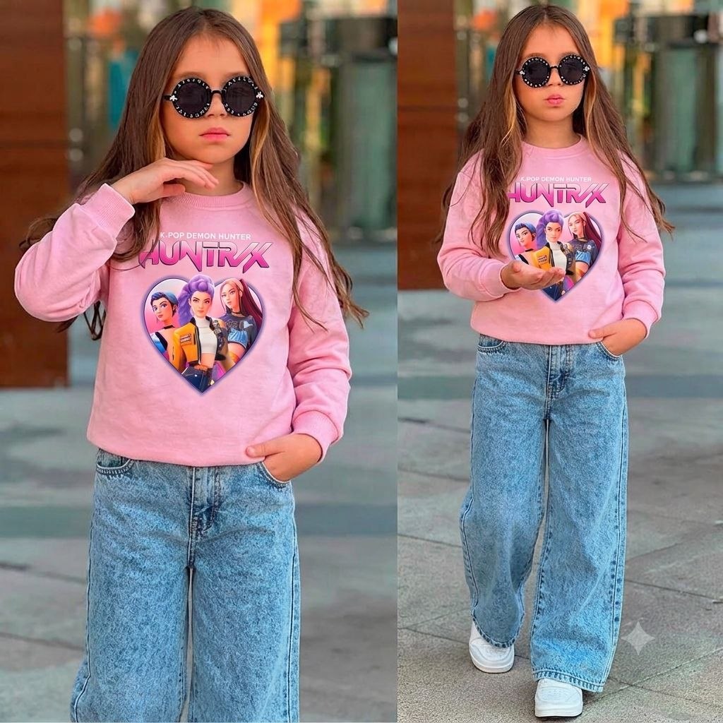 Ensemble 2 Pièces Pop Star Wide Leg Girl — Fille 4-12 Ans