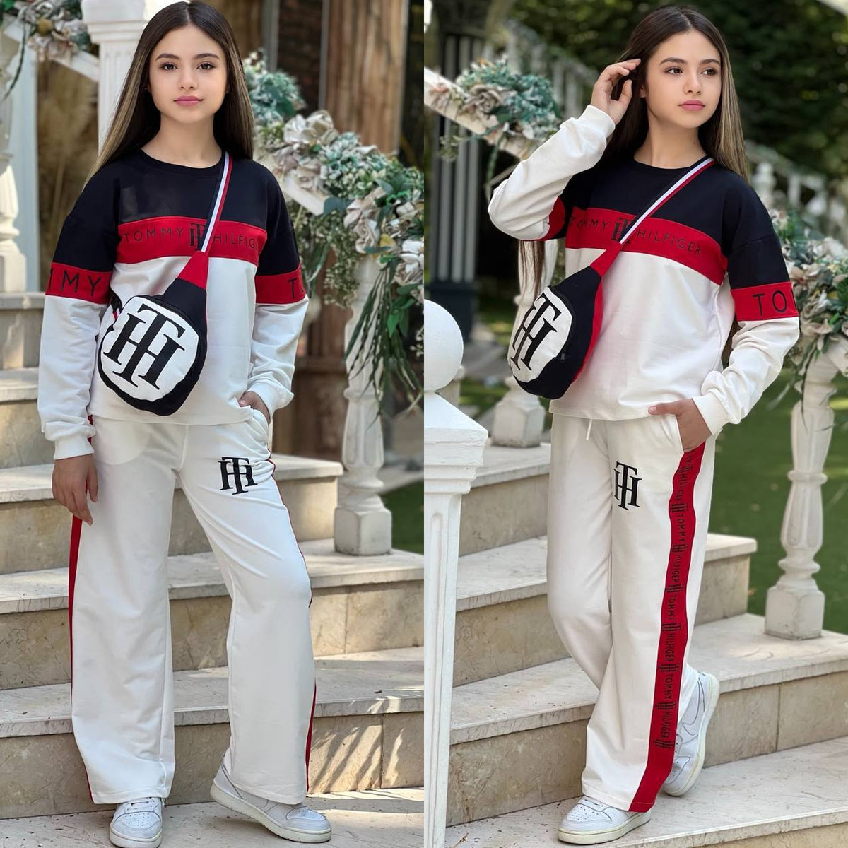Ensemble 3 Pièces Sport Flag — Fille 5-14 Ans